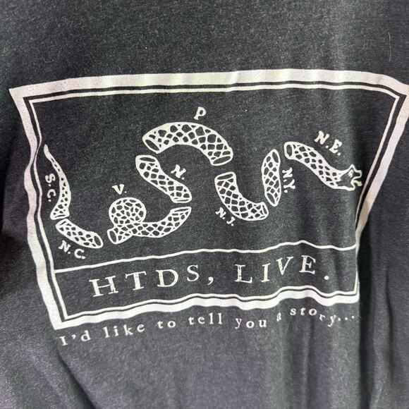 HTDS History That Doesn't Suck Live Adult 3XL Dark Gray Shirt Prof Greg Jackson - Picture 4 of 7